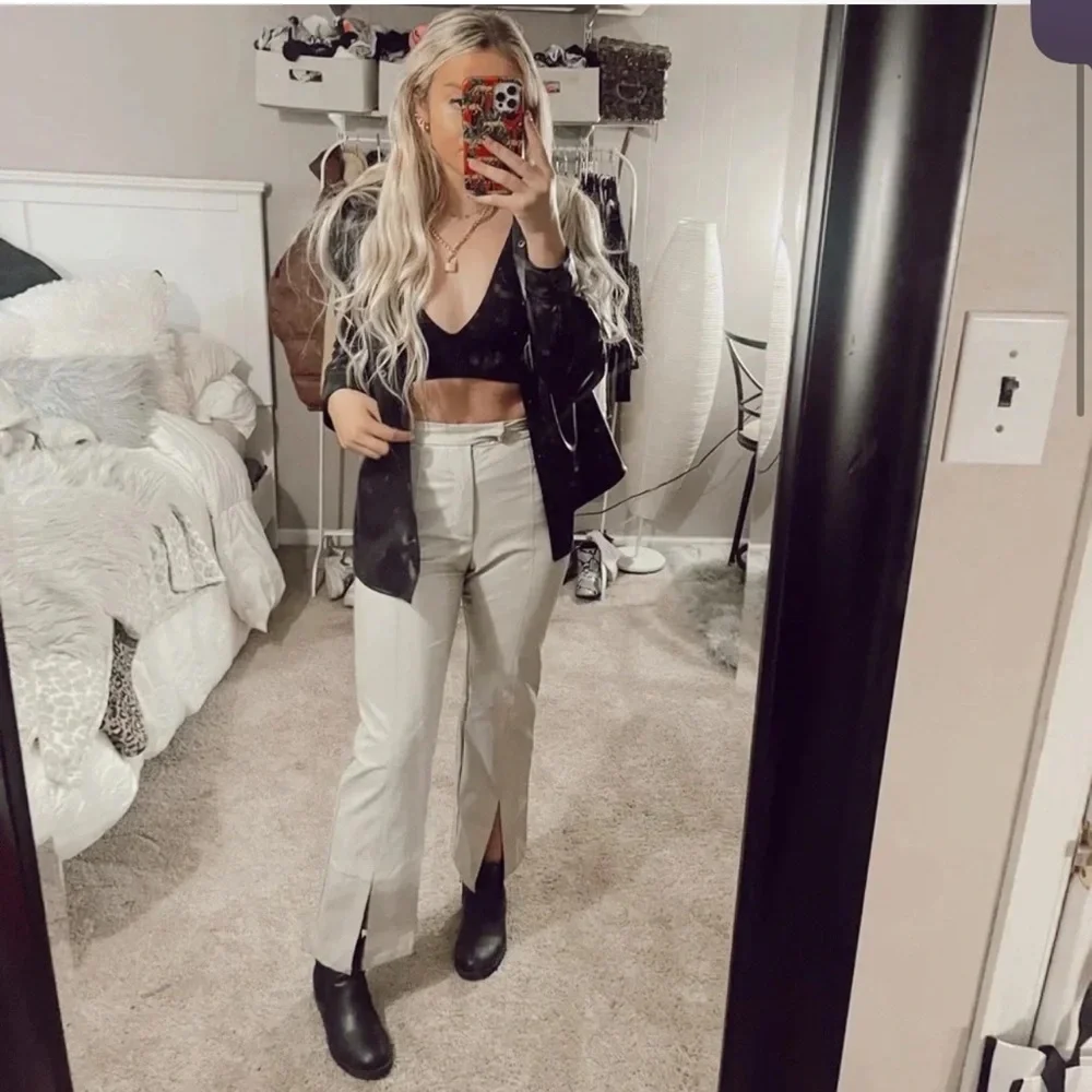 LEATHER PANTS - Picture 11 of 13